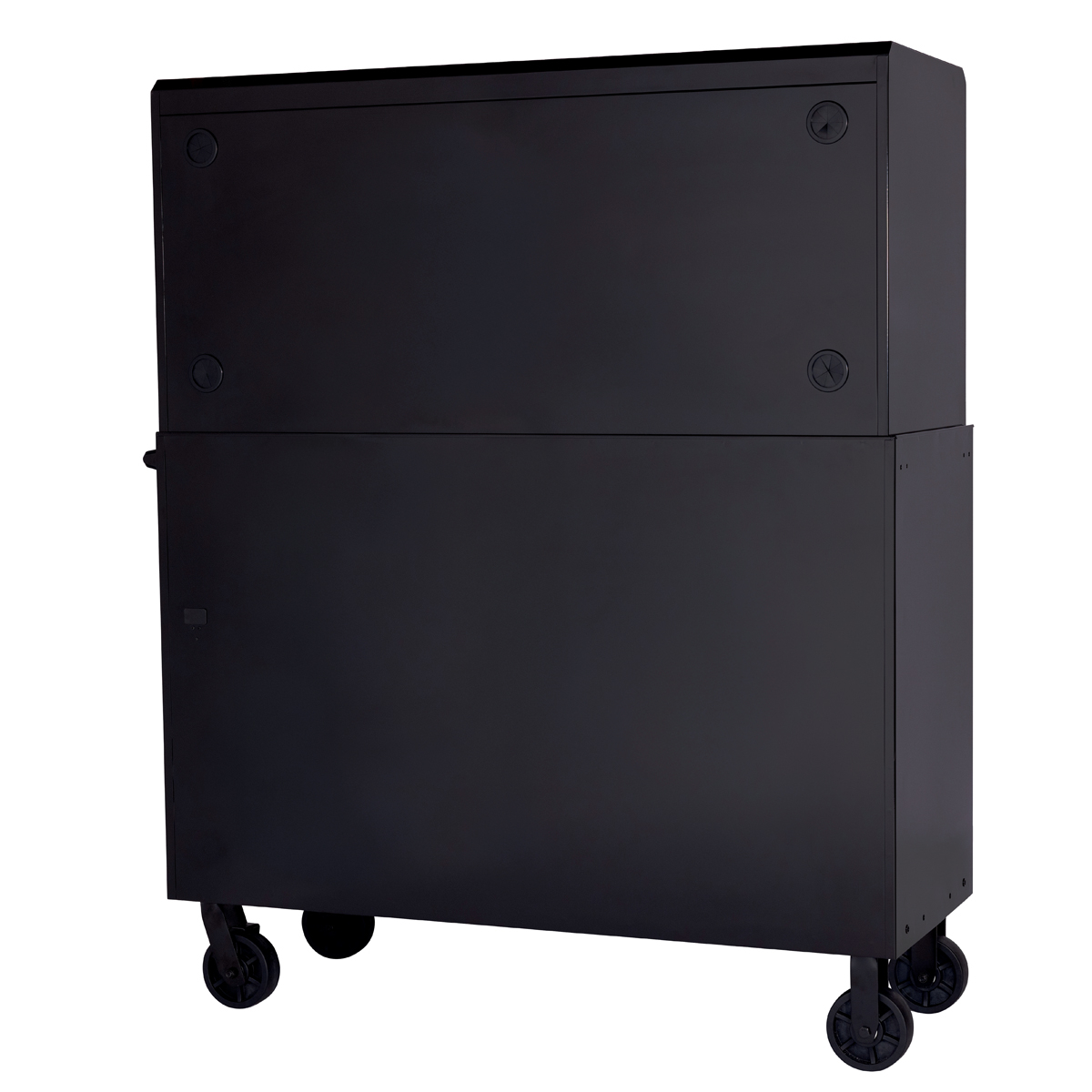 SGS 56in Roller Cabinet and Top Hutch | 8 Drawers | Black
